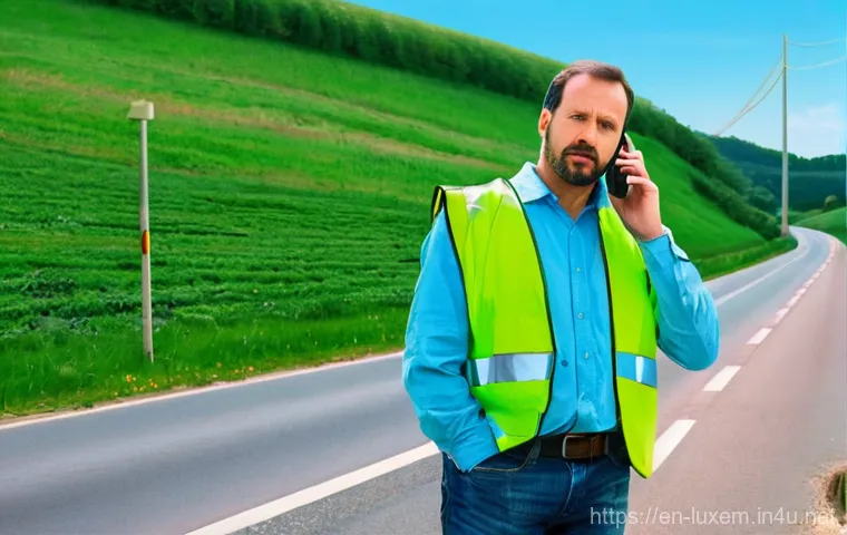 룩셈부르크 응급상황 대처법 - **Prompt:** A serene, sun-drenched street scene in a charming Luxembourgish town, with cobblestone p...