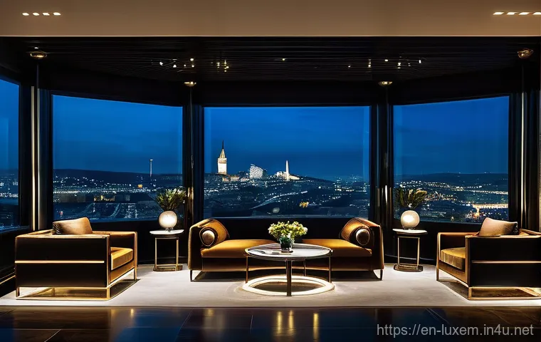 룩셈부르크 야경 명소 - **Lively Riverside Revelry in Grund, Luxembourg.**
    A vibrant, atmospheric photorealistic image d...