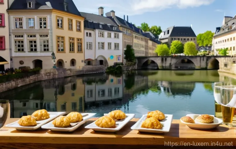 룩셈부르크에서 유럽여행 시작하기 - **Prompt:** An enchanting and majestic scene featuring a traveler exploring the natural beauty and h...